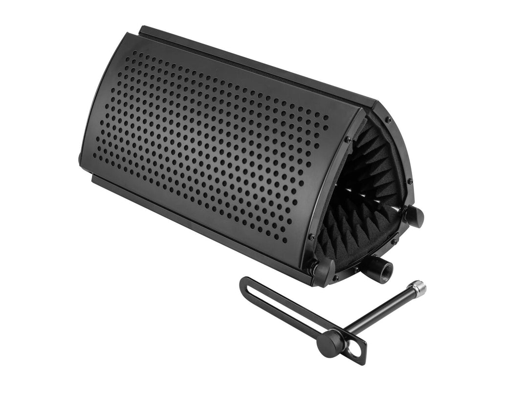 OMNITRONIC AS-03 Sistema absorbente para micrófono, plegable