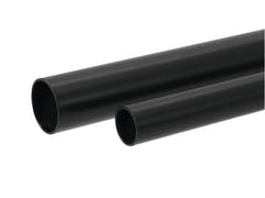 ALUTRUSS Tubo de Aluminio (Negro, 50x2mm, 2m)