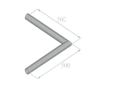 ALUTRUSS SINGLELOCK SPAC-21 QUICK-LOCK Esquina 90°