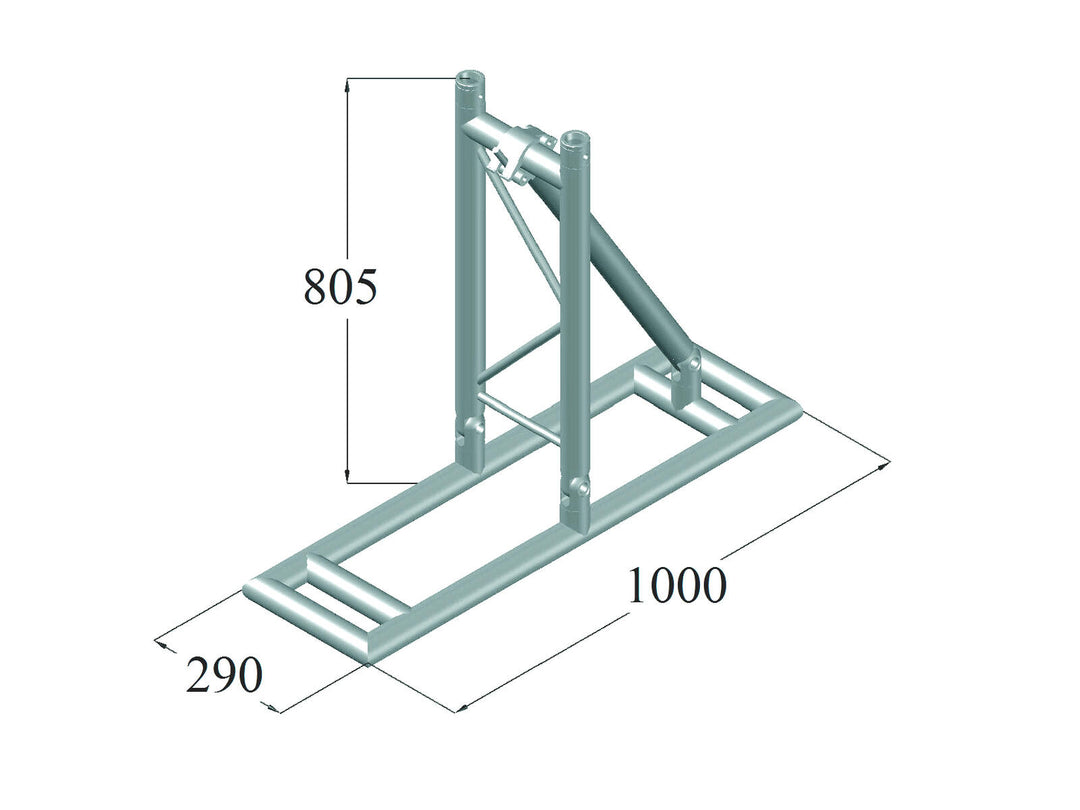 ALUTRUSS BILOCK BQ2-T-3 Soporte