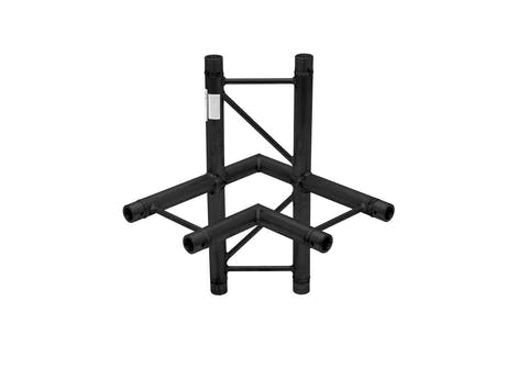 ALUTRUSS BILOCK BQ2-SPAC44H Esquina de 4 vías bk