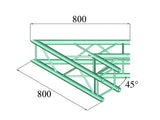 Alutruss DECOLOCK DQ4-PAC19 Esquina de 2 vías (45°)