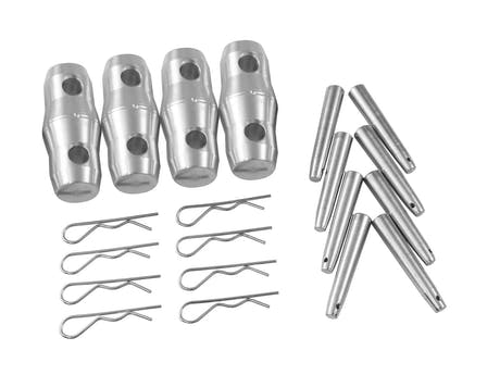ALUTRUSS QUADLOCK QL-ET Set de cono/pivote/pasador