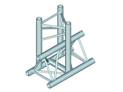 ALUTRUSS TRILOCK E-GL33 T-35 pieza en T de 3 vías
