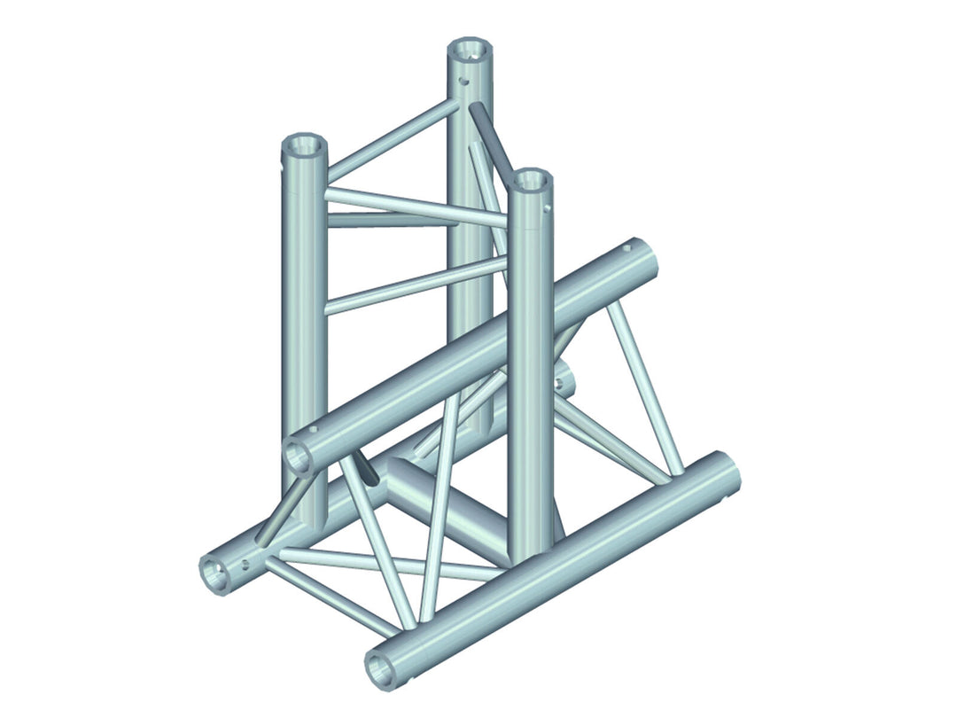 ALUTRUSS TRILOCK E-GL33 T-35 pieza en T de 3 vías
