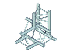 ALUTRUSS TRILOCK E-GL33 T-42 Pieza de 4 vías \/