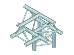 ALUTRUSS TRILOCK E-GL33 T-43 Pieza de 4 vías /\