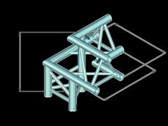 ALUTRUSS TRILOCK 6082AL-32 3-way Corner /\ izquierda