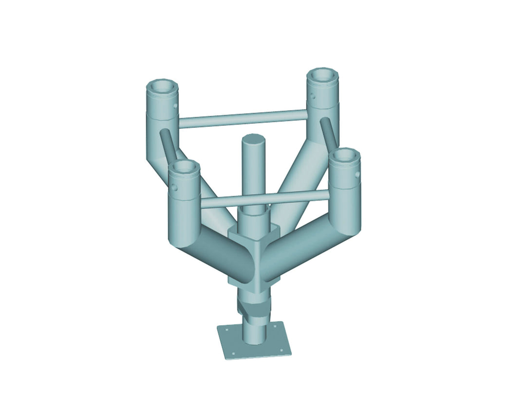 Pedestal nivelador ALUTRUSS QUADLOCK QNF-300
