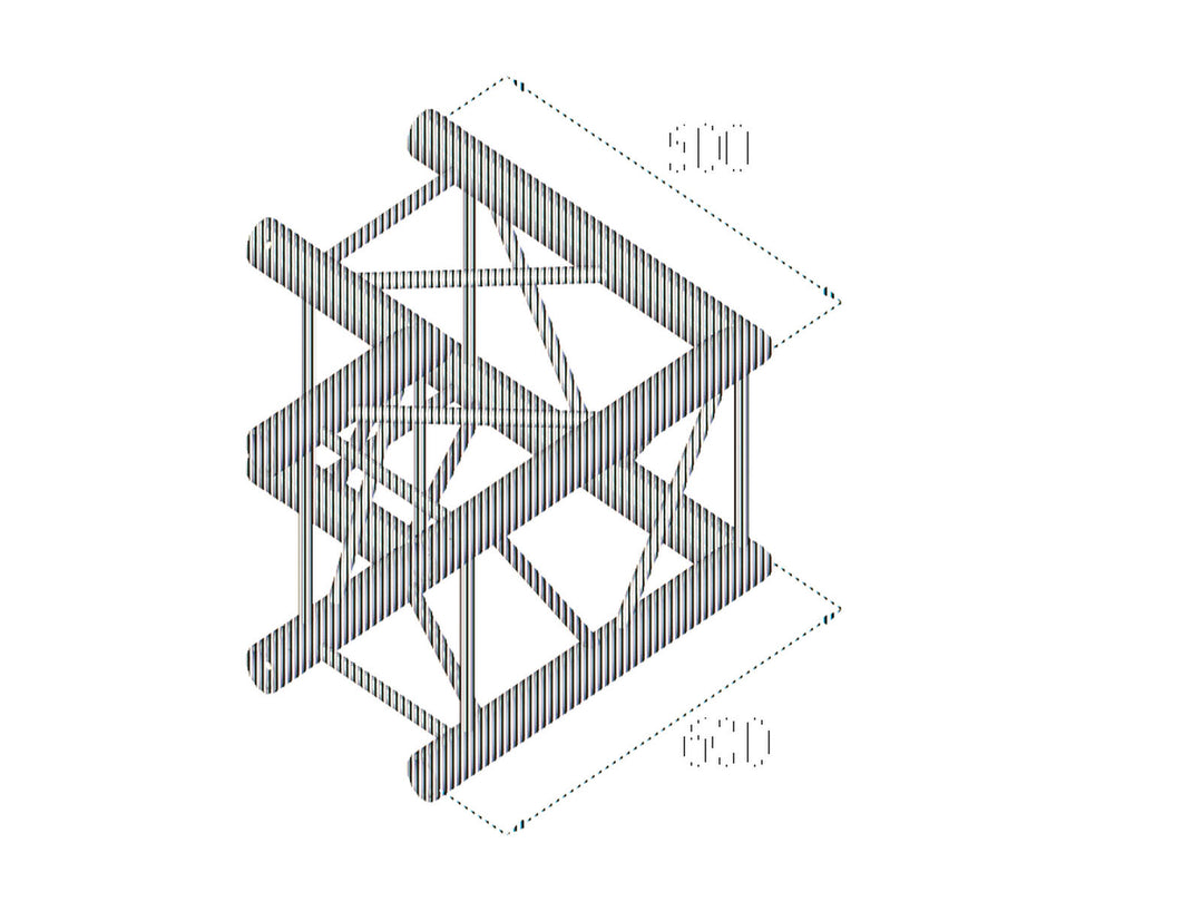 ALUTRUSS QUADLOCK TQ390-QQC21 Esquina de 2 vías 90°