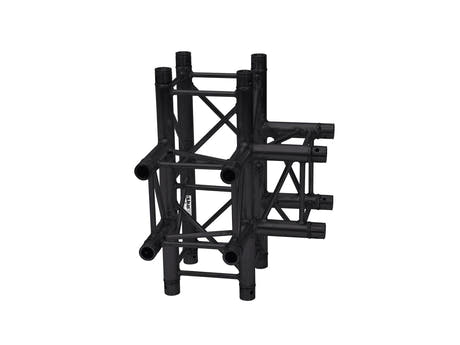 ALUTRUSS QUADLOCK S6082T-42(50) pieza en T de 4 vías