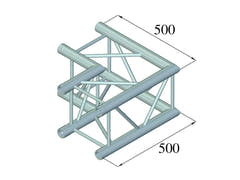 Alutruss QUADLOCK 6082C-21 Esquina de 2 vías (90°)