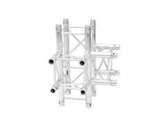 Alutruss QUADLOCK 6082T-42 Pieza en T de 4 vías