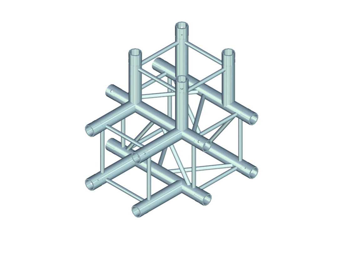 ALUTRUSS QUADLOCK QL-ET34 T-42 Pieza en T de 4 vías