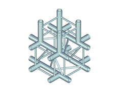 ALUTRUSS QUADLOCK QL-ET34 T-51 pieza en T de 5 vías