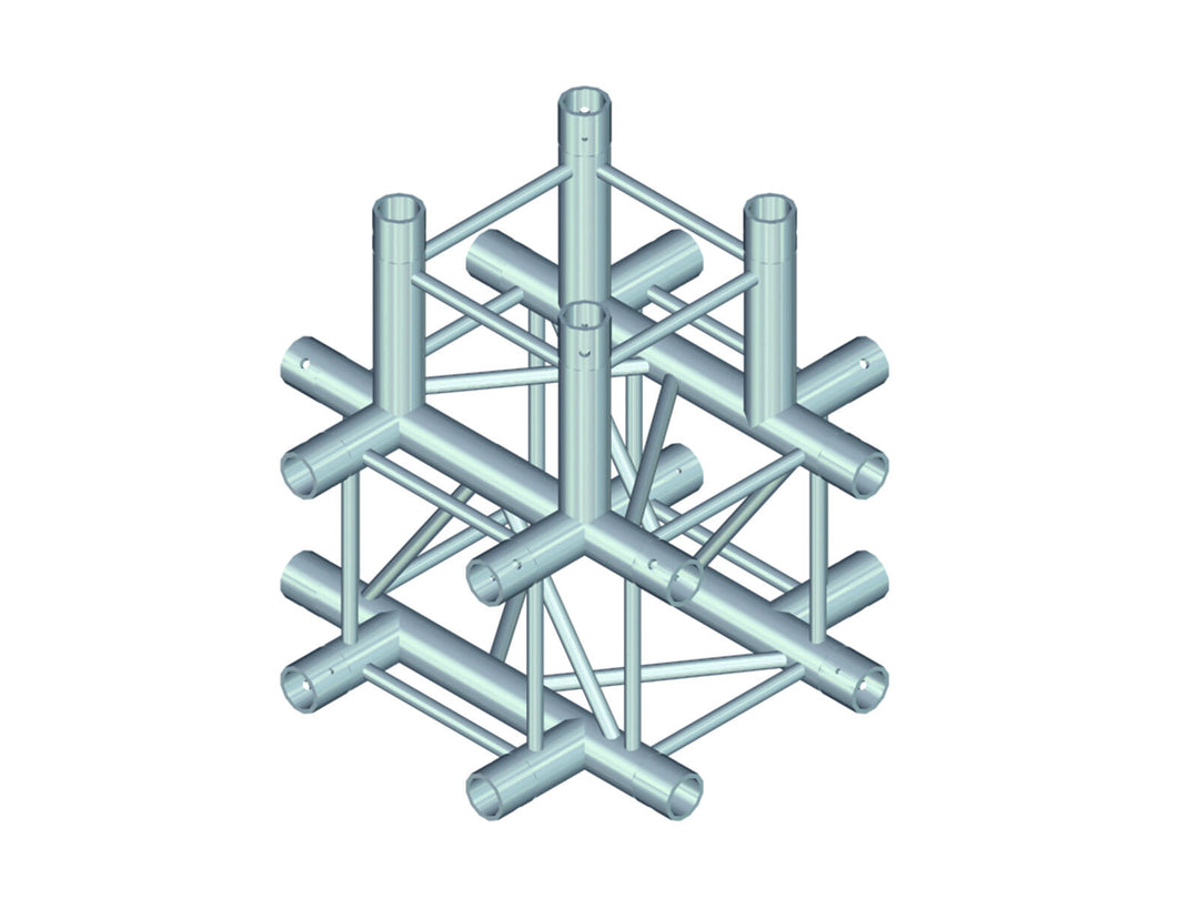 ALUTRUSS QUADLOCK QL-ET34 T-51 pieza en T de 5 vías