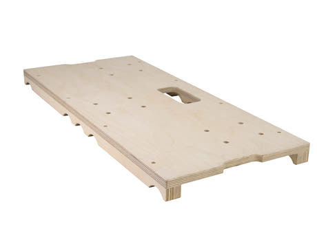 ALUTRUSS tablero de transporte de truss TRIO para 3 ruedas