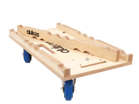 ALUTRUSS tablero de transporte para truss TRIO incl. 3 ruedas