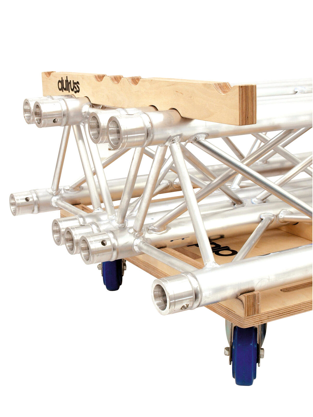 ALUTRUSS tablero de transporte para truss TRIO incl. 3 ruedas