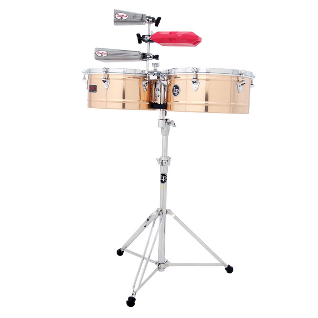 Latin Percussion Timbales Prestige Bronze - 13"/14" (LP1314-BZ)