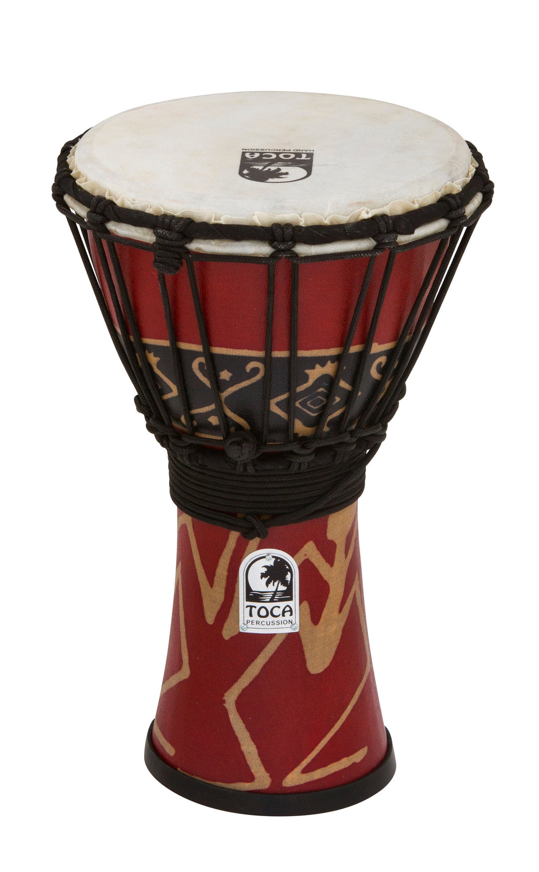 Toca Djembé Freestyle Rope Tuned - Bali Red (SFDJ-7RP)