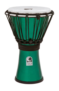 Toca Djembé Freestyle Colorsound - Metallic Green (TFCDJ-7MG)