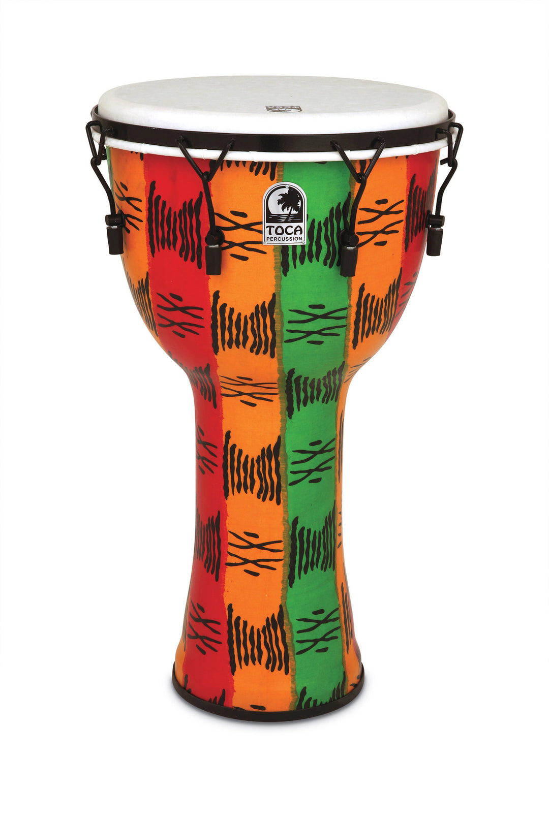 Djembé Toca Freestyle II con afinación mecánica - African Sunset (TF2DM-14AFSB)