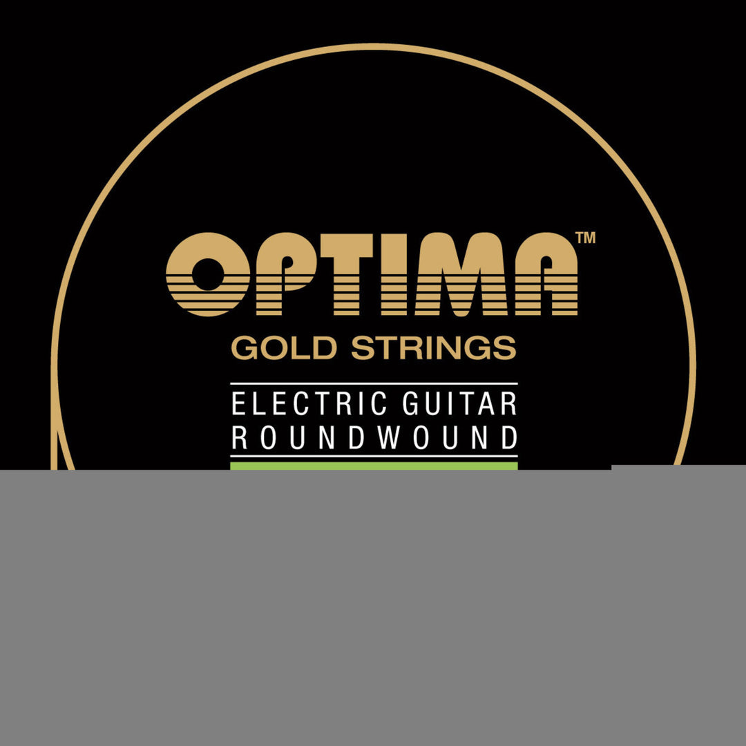 Optima cuerdas para guitarras eléctricas Gold entorchado redondo - Juego (2028 RL)