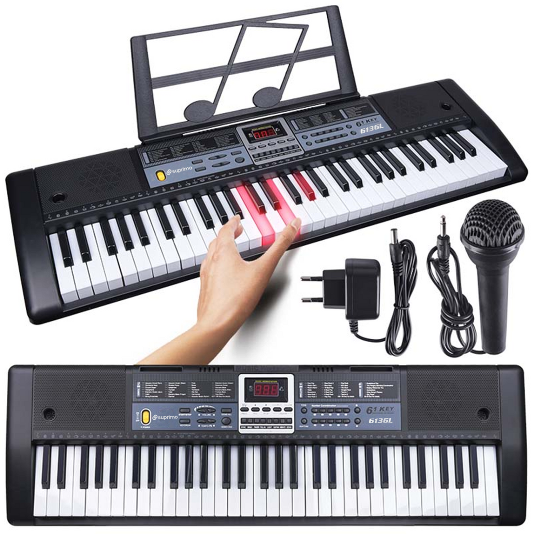 SUPRIMO 6136L keyboard con micrófono