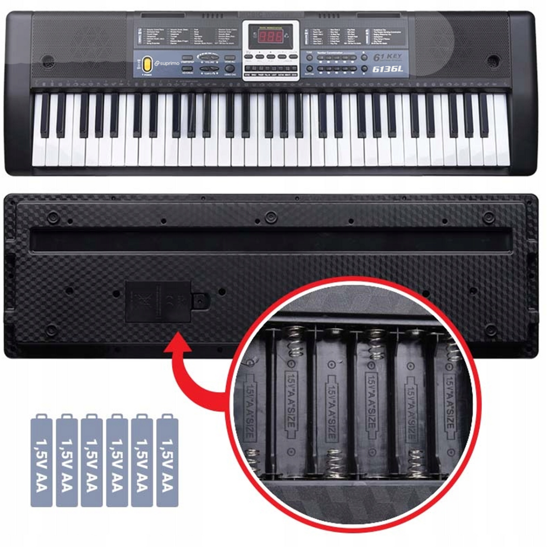 SUPRIMO 6136L keyboard con micrófono