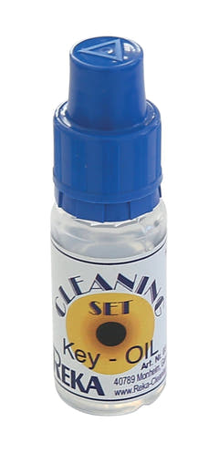 Aceite para llaves Reka para instrumentos de viento madera, con tubo