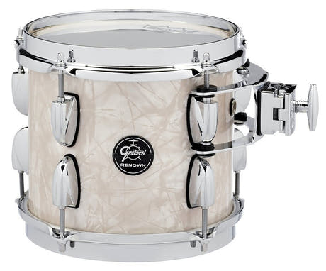 Gretsch Renown Maple tom de 8" x 7", Vintage Pearl
