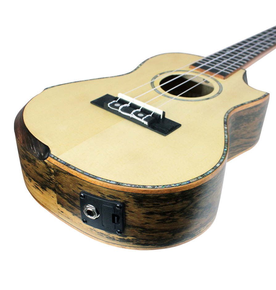 Reno RU380CE Concierto Ukeleles (Natur)