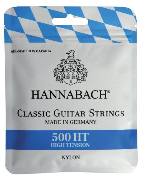 Hannabach 500 set de cuerdas para guitarras clásicas, high tension