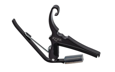 Kyser KG6BCA cejilla - cromo Black