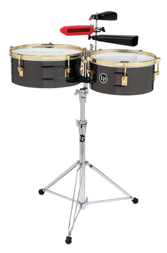 Latin Percussion Timbales World Percusión Fausto Cuevas Signature - 14"/16" (LP1416-R)