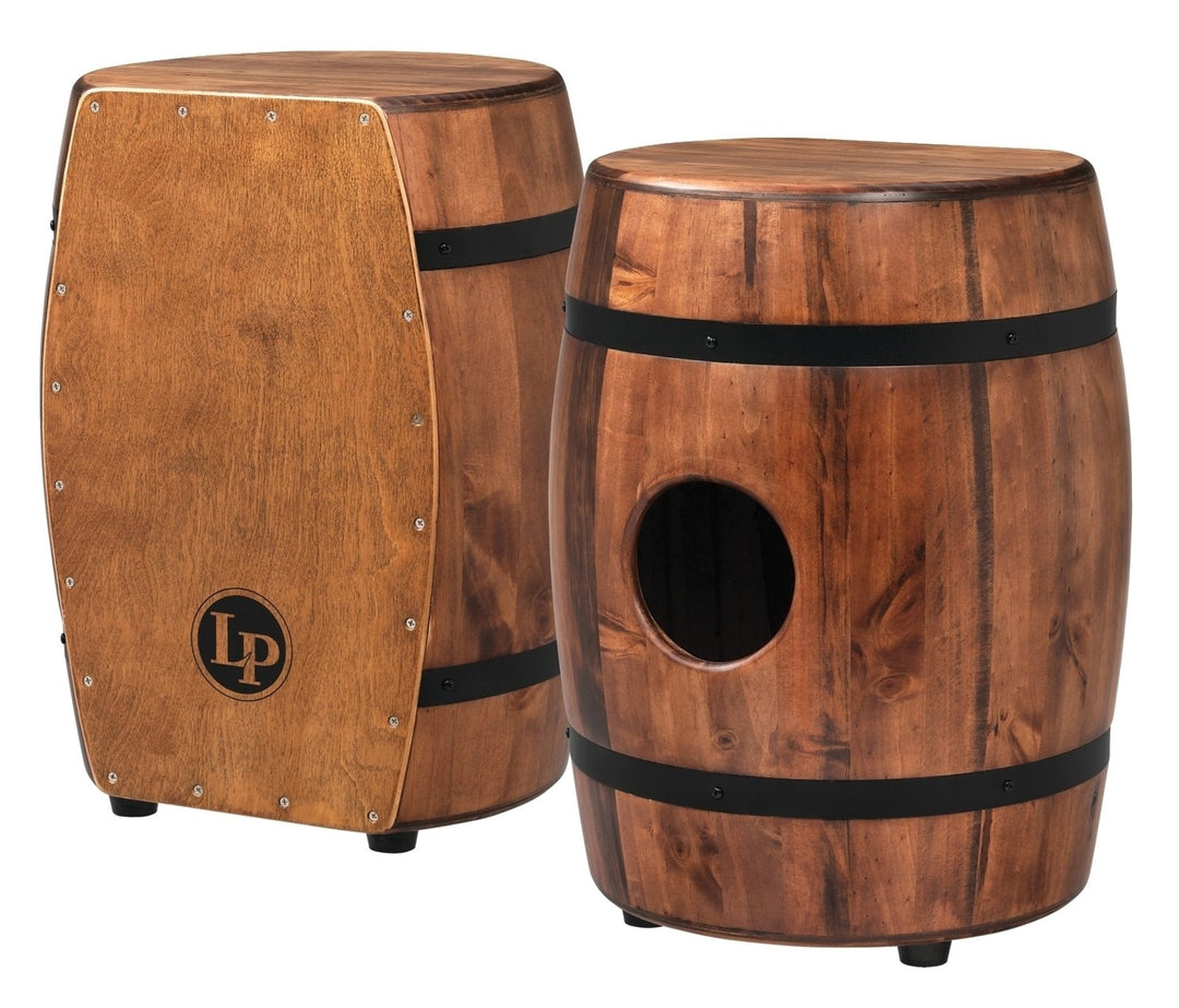 Latin Percussion Cajon Matador Stave Tumba - Whisky Barrel (M1406WB)