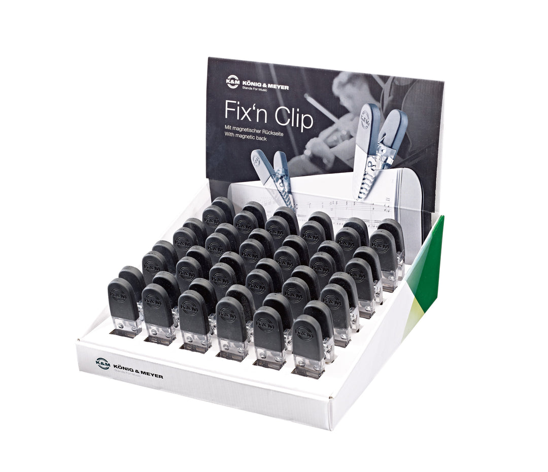 K&M 16055 Pinzas para partituras 24Pcs