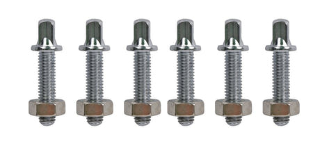 Clavijas de afinación LP para Congas y Bongos Compact, 6 unidades, cromadas, LP825T