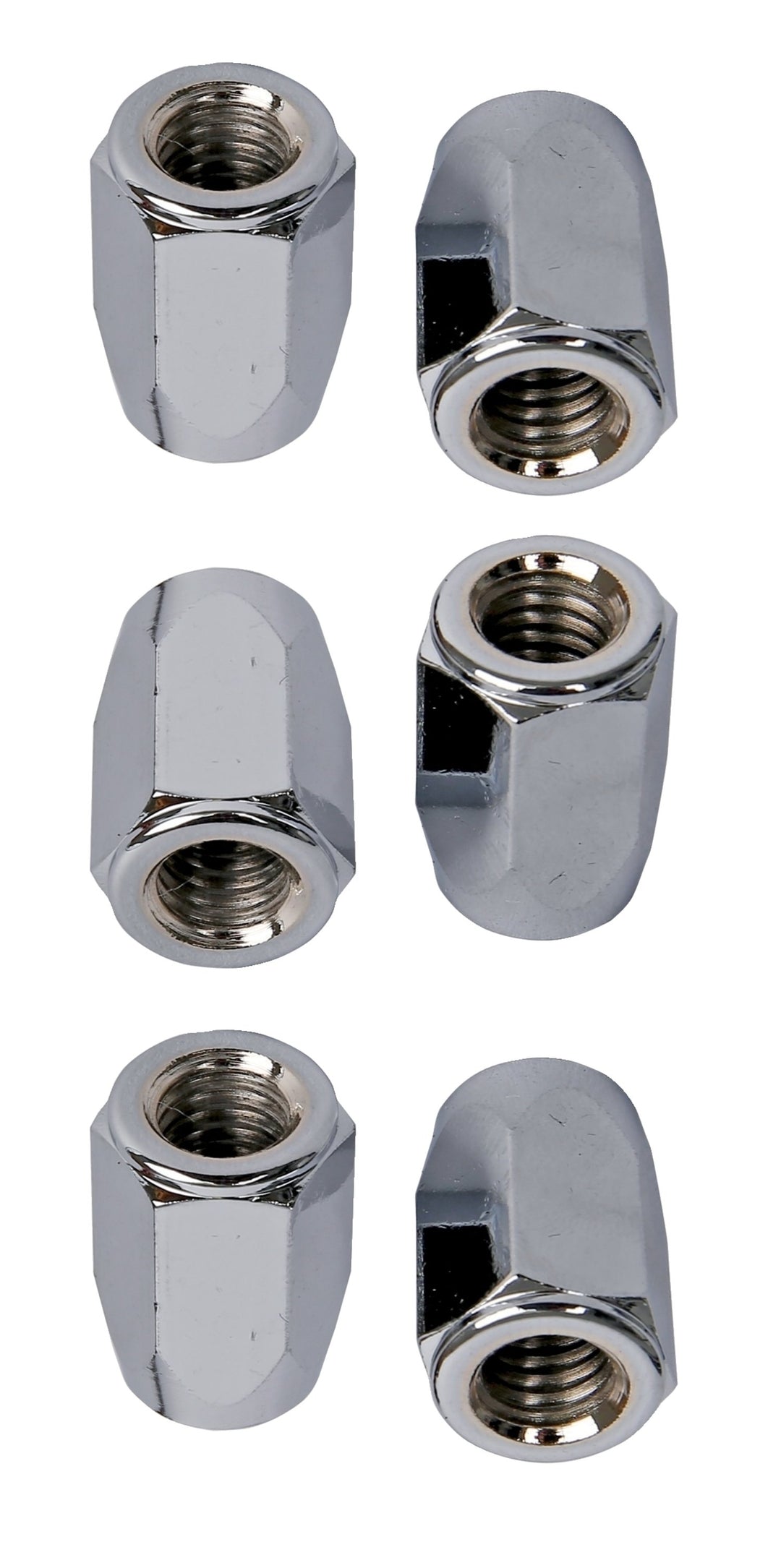 Accesorios Latin Percussion de tornillos de afinación y varillas de tensión Tuning Nut Super Nuts - 3/8" Chrome (LP952C)