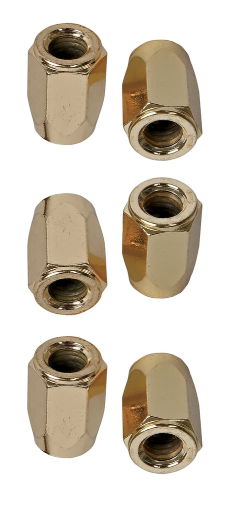 Latin Percussion Accesorios de tornillos de afinación y varillas de tensión Tuning Nut Super Nuts - 3/8" Gold (LP952D)