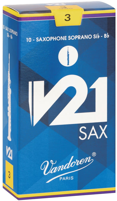 Vandoren Cañas Saxofón soprano V21 - 3