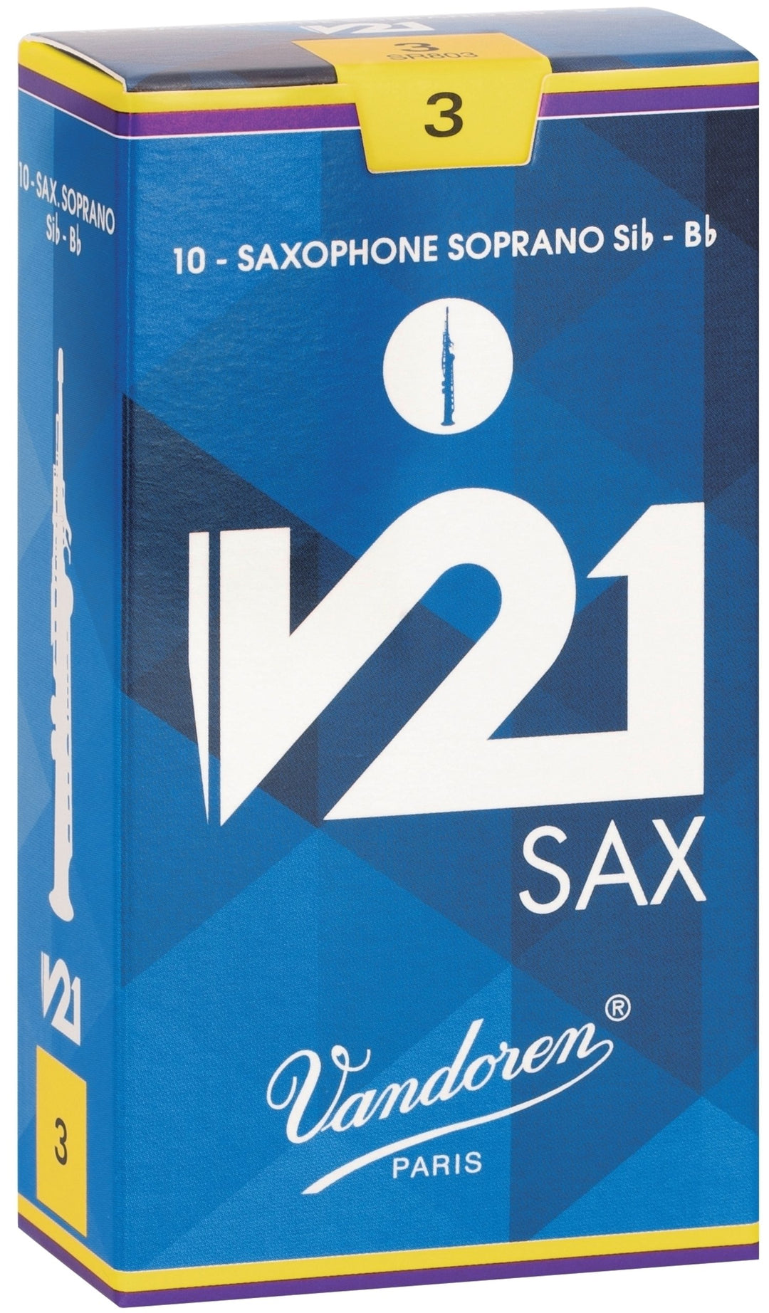 Vandoren Reeds Saxofón soprano V21 - 4