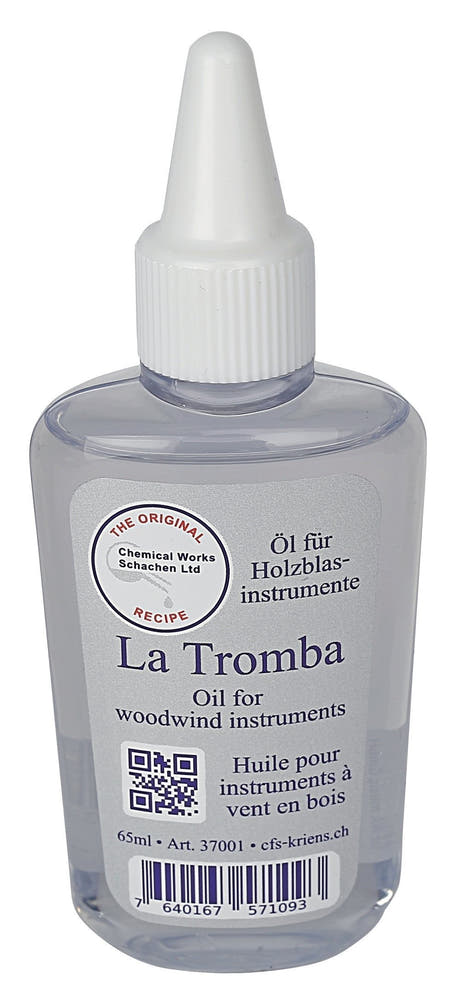 La Tromba aceite para instrumentos de viento de madera, 65 ml