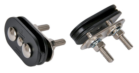 Latin Percussion bracket de montaje para conga - Black, recubrimiento en polvo (LPA701B)