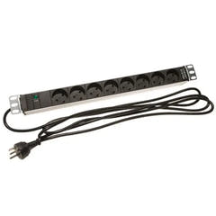 Regleta con tierra (DK, 19" Rack)