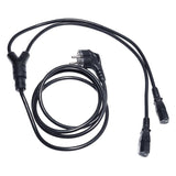 IEC - Y-Split Enchufe Schuko 1,8m. - 2 x IEC Hembra 10A Conector de aparato