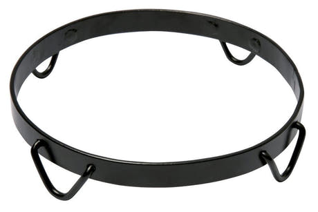 Aro de bongó LP CP221LR CP Traditional 7", negro, 4 orificios