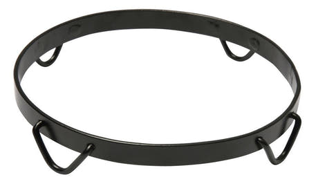 LP CP221SR CP Traditional aro para bongó 6", negro, 4 agujeros