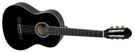 VGS BasicPlus guitarras clásicas 3/4, negra